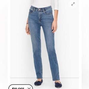 Talbots High Rise Straight Leg Shore Wash Women's Jeans
